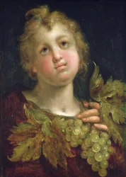 Junge mit einer Traube, 1600-5